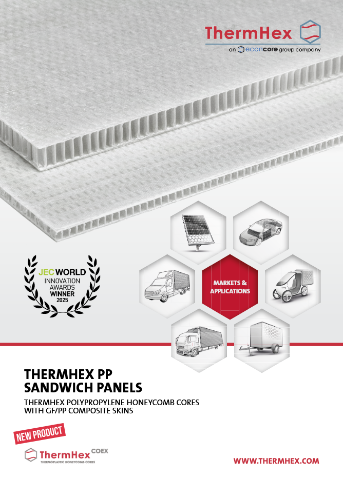 Broschüre / DatenblattThermHex PP Sandwich Panels