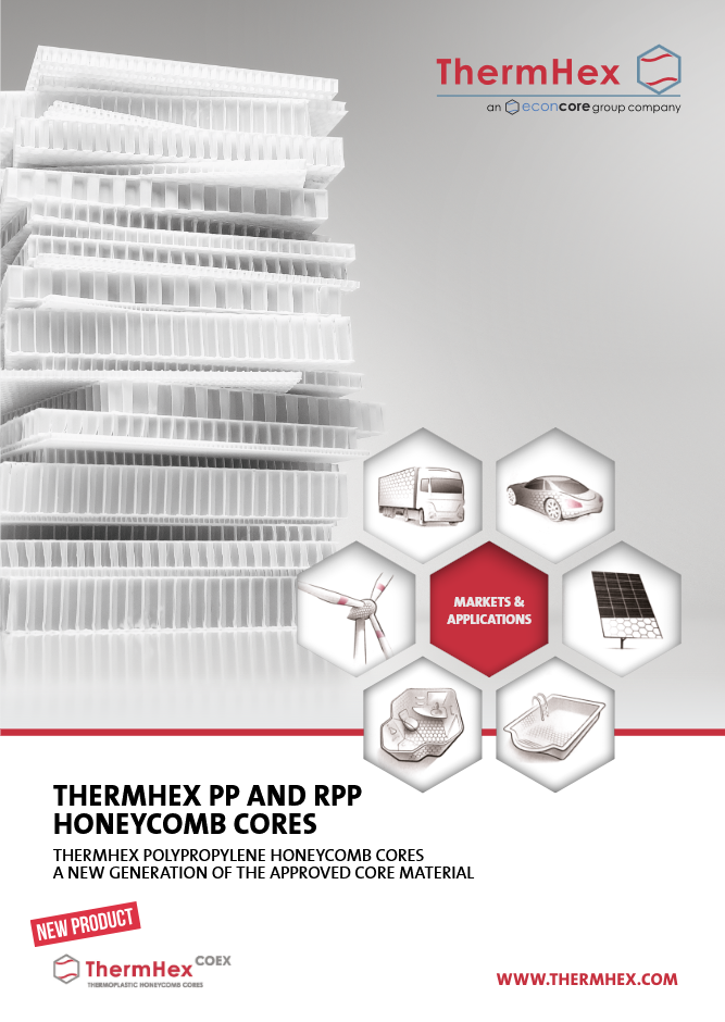 Datenblatt / Broschüre ThermHex PP und RPP Wabenkern