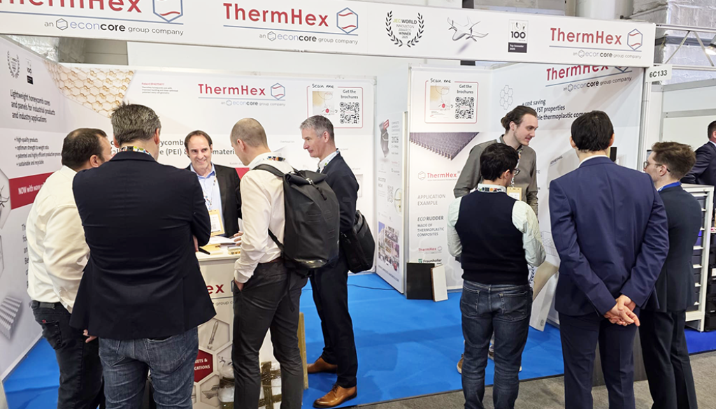 ThermHex Waben at AIX Hamburg 2026, Stand 6C133