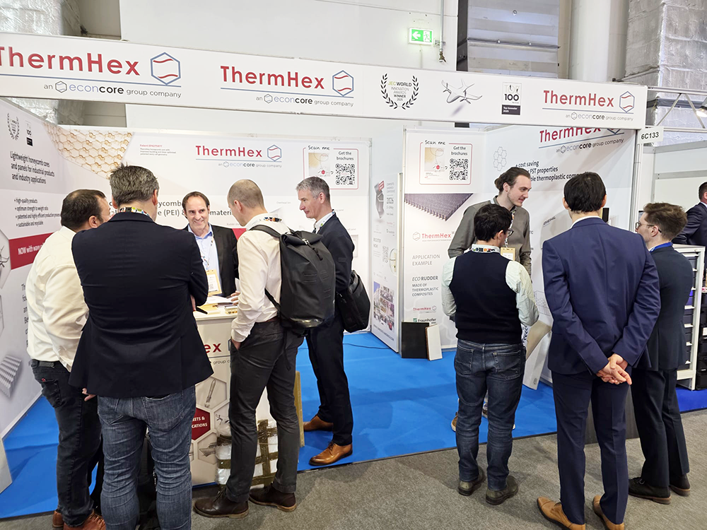 ThermHex Waben at AIX Hamburg 2026, Stand 6C133